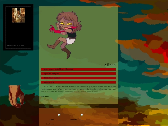 aileen_profile screenshot