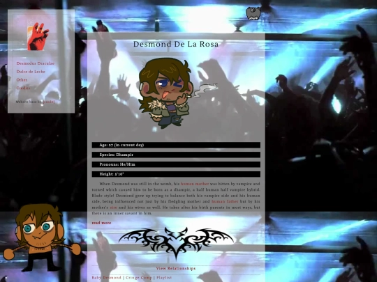 desmond_profile screenshot