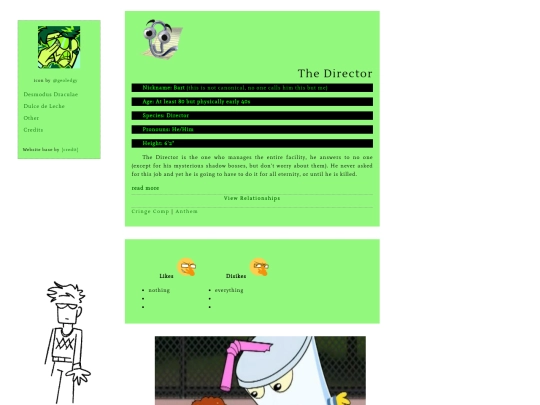 the_director_profile screenshot