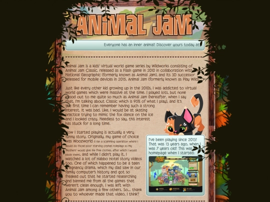 animaljam screenshot