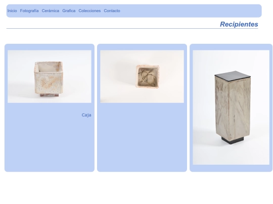 recipientes screenshot