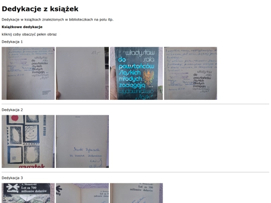 dedykacje/dedykacje screenshot