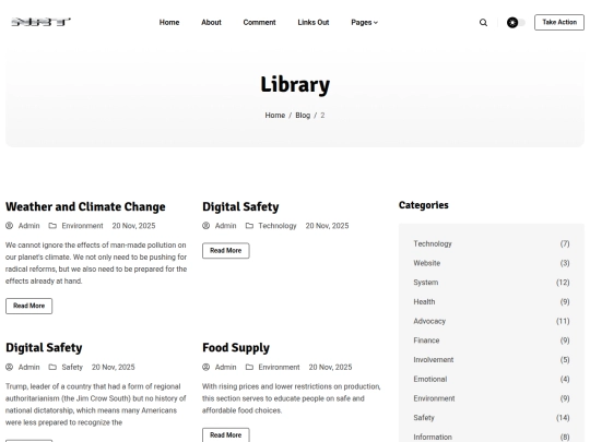 blog/page/2 screenshot