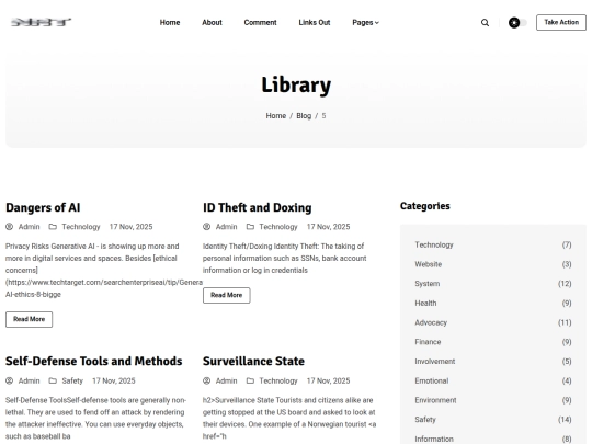 blog/page/5 screenshot
