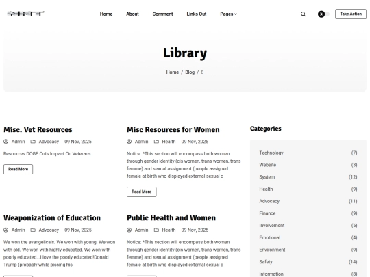 blog/page/8 screenshot