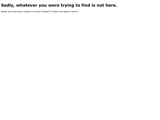 not_found screenshot