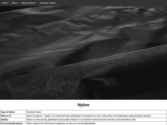 nylon screenshot