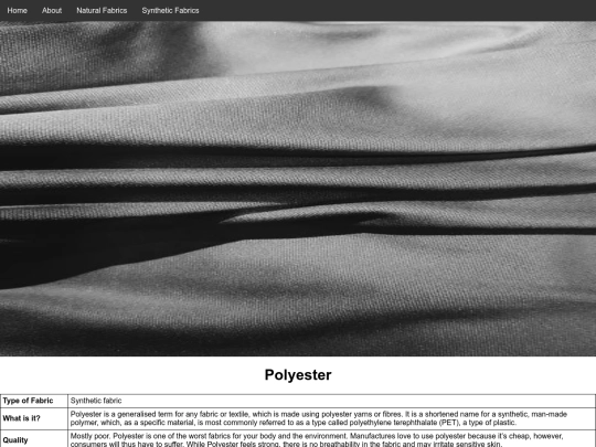 polyester screenshot