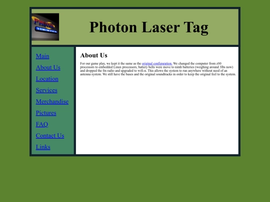 html/about screenshot