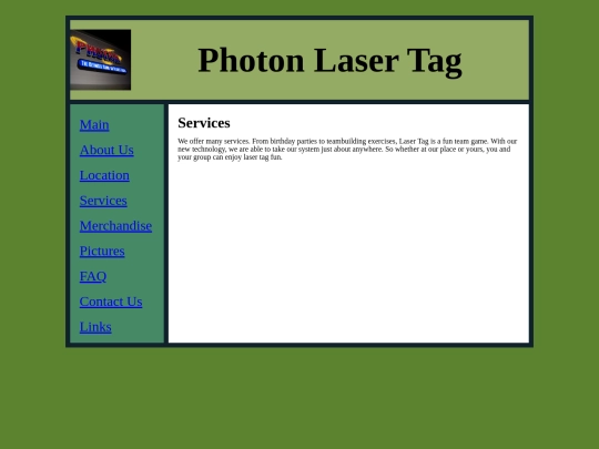 html/services screenshot