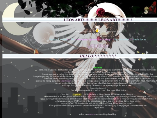Leo/Leo_info screenshot