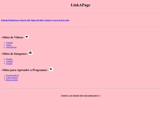 LinkAPage screenshot