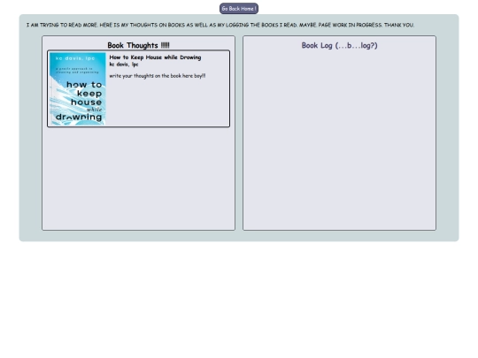 interests/book screenshot
