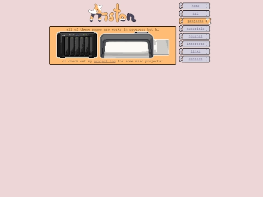 projects screenshot
