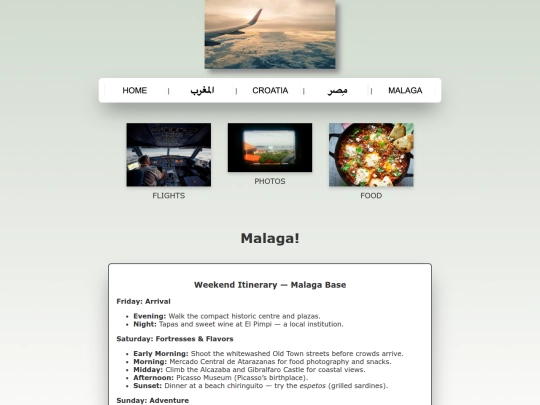 assignment5/malaga screenshot