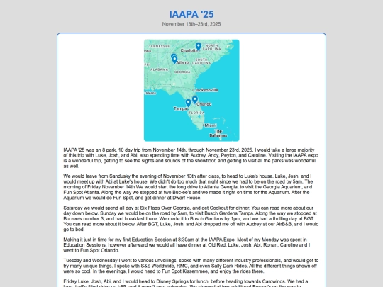 AnticsPages/iPage/IAAPA25 screenshot