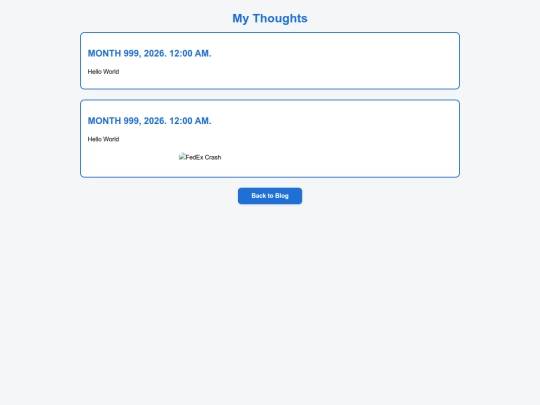 Blog/TemplateBlog screenshot