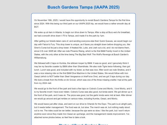 Parks/BParks/BGT2025 screenshot