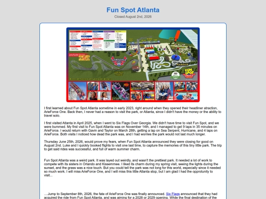 Parks/FParks/FunSpotAtlanta screenshot