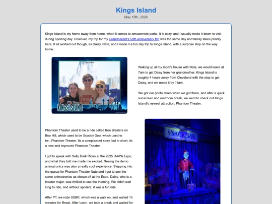 Parks/KParks/KingsIslandMay2026 screenshot