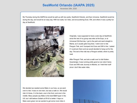 Parks/SParks/SeaWorldIAAPA25 screenshot