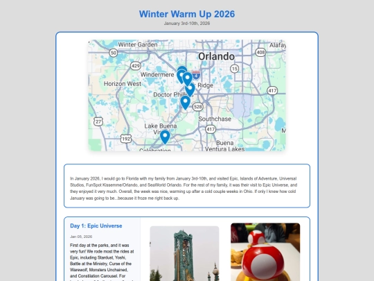 Parks/WParks/WinterWarmup26 screenshot