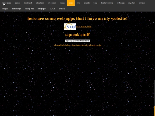 apps screenshot