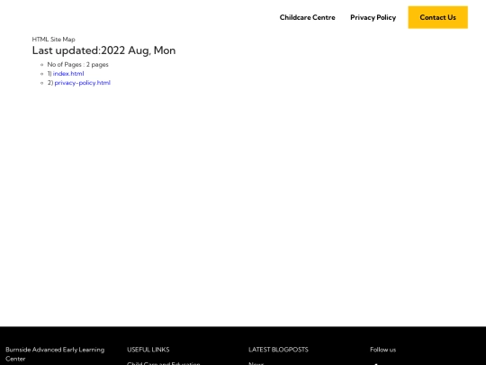 sitemap screenshot