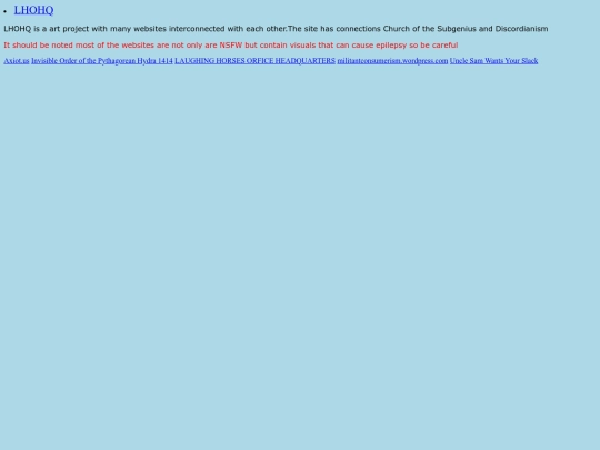 LHOHQ screenshot