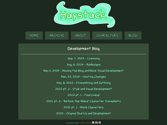blog screenshot