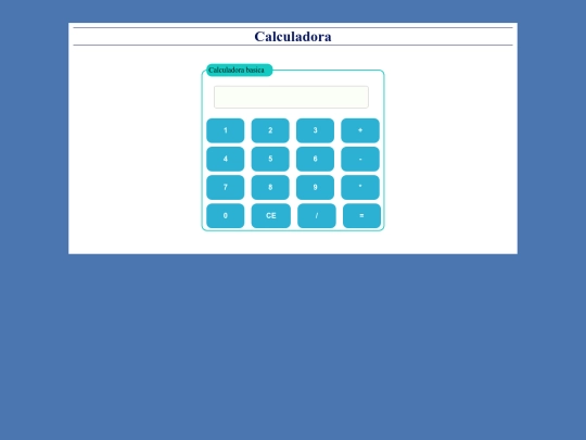 Calculadora screenshot