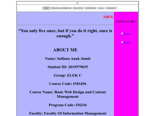index screenshot