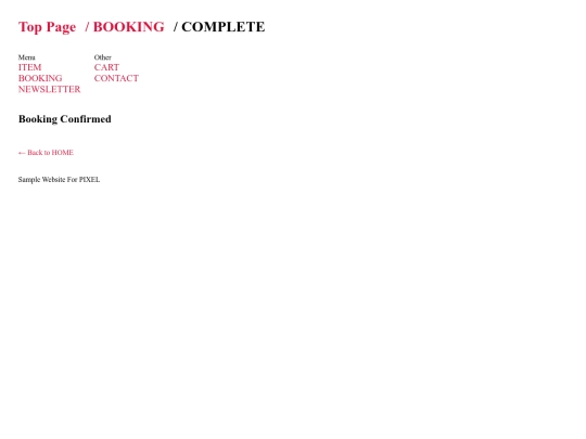 neocities-makotouyama/done-booking screenshot
