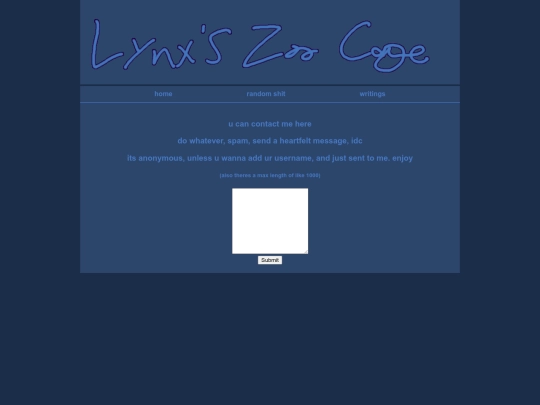 contact-me screenshot