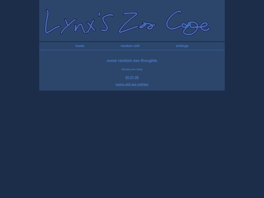 random_shit screenshot