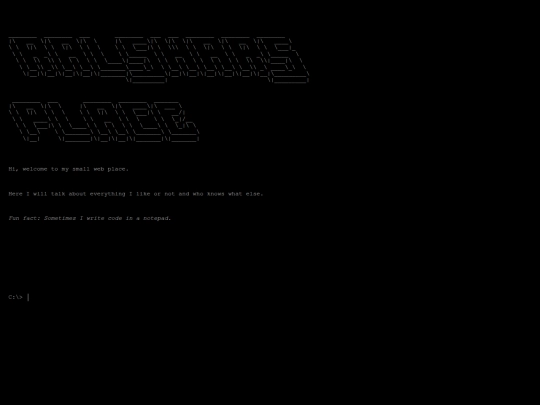 dos screenshot