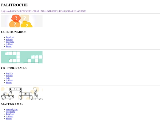 ProgWeb/palitroche screenshot