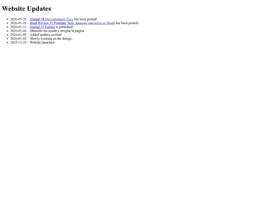 updates screenshot