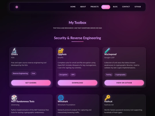 fomantic-portfolio/tools screenshot