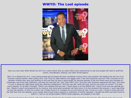 WWYD screenshot