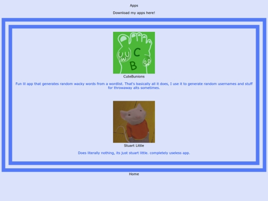 apps screenshot