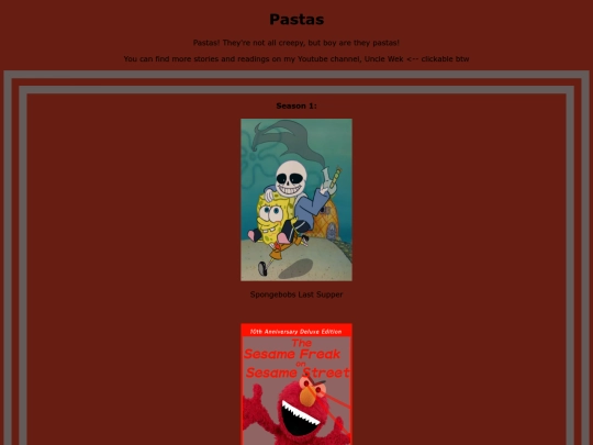pastas screenshot