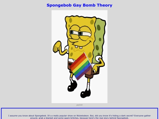 spongebobgaybomb screenshot
