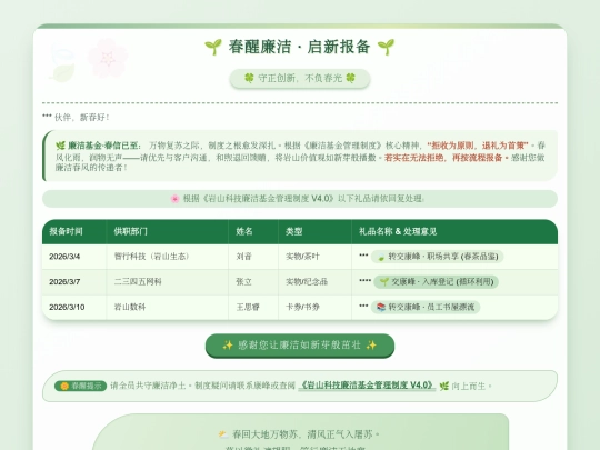 Notice/spring screenshot
