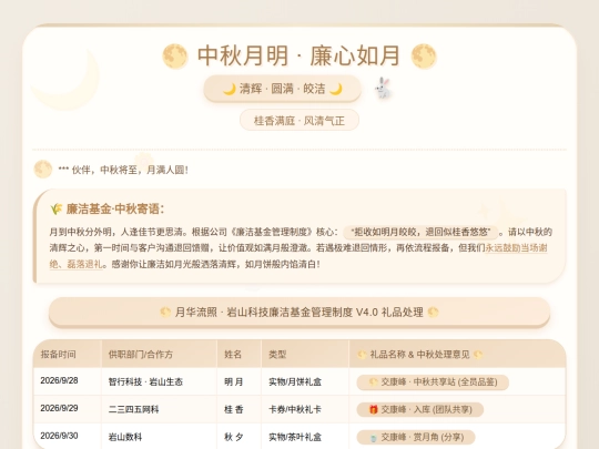 Notice/zhongqiujie screenshot