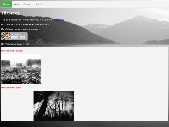 silence screenshot