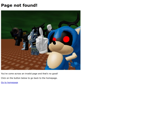 not_found screenshot