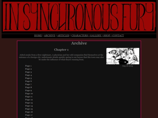 archive screenshot