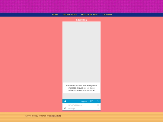 chatbox screenshot