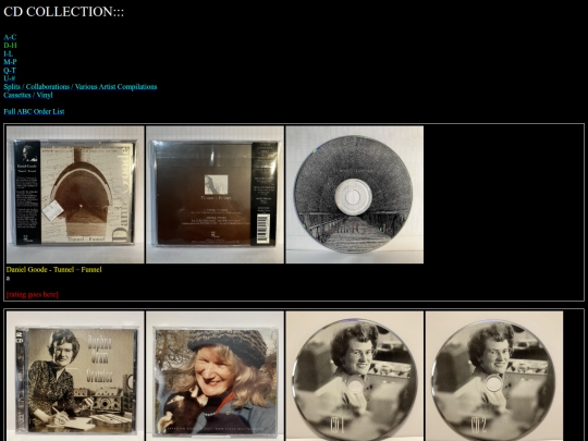html/CDs-D screenshot